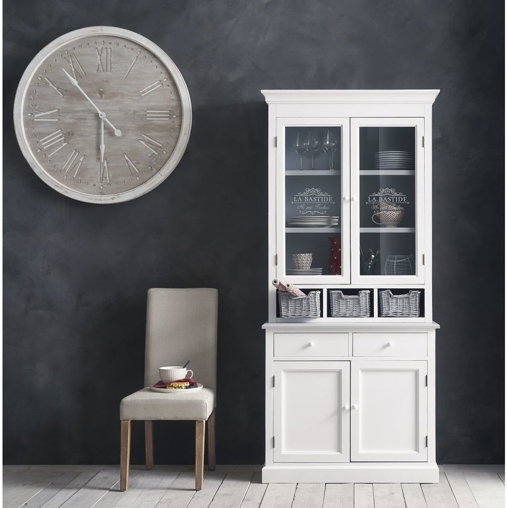MARGAUX - 2 White Finish Pine Chairs for Covering – image 14