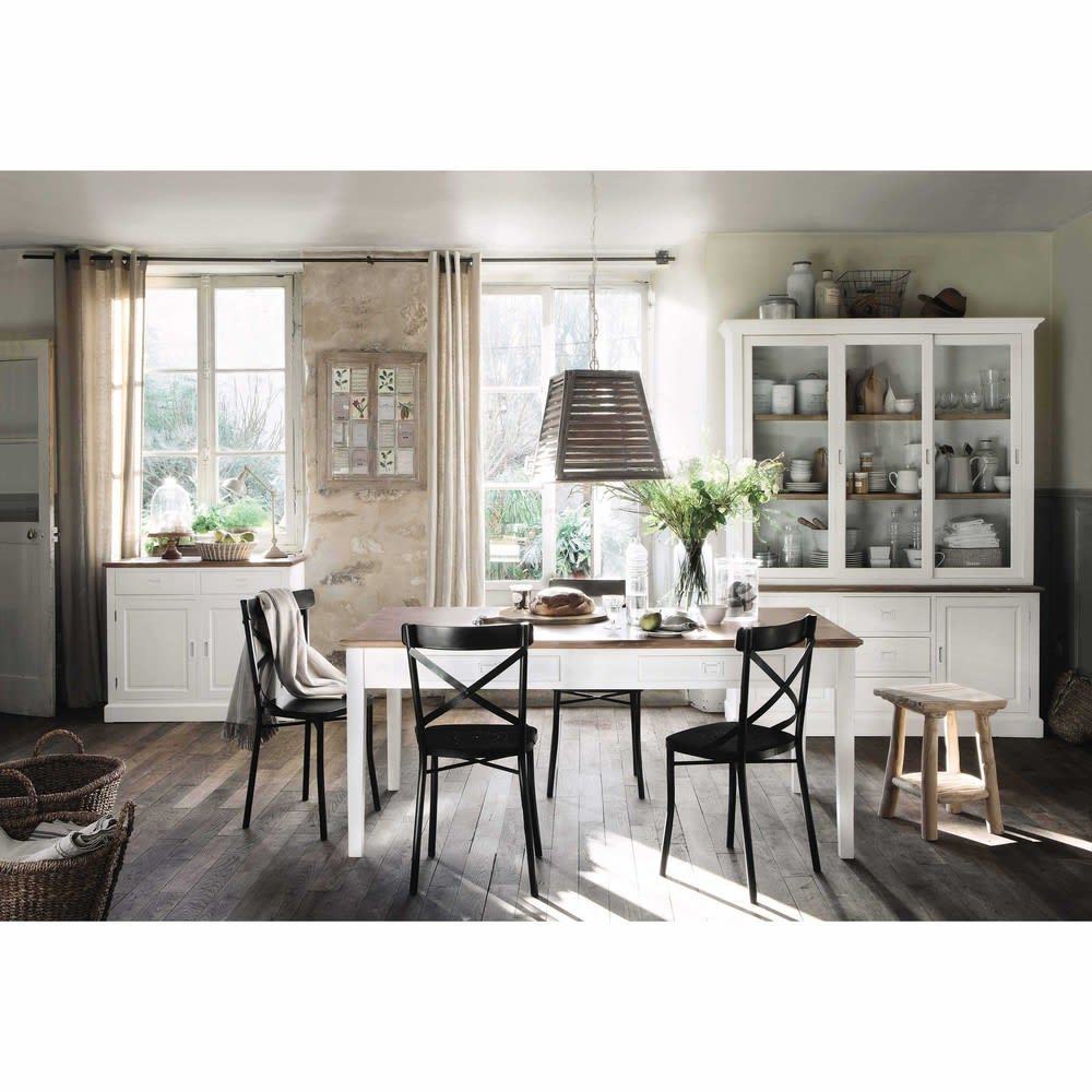 TRADITION - Antiqued Black Metal Garden Chair – image 5