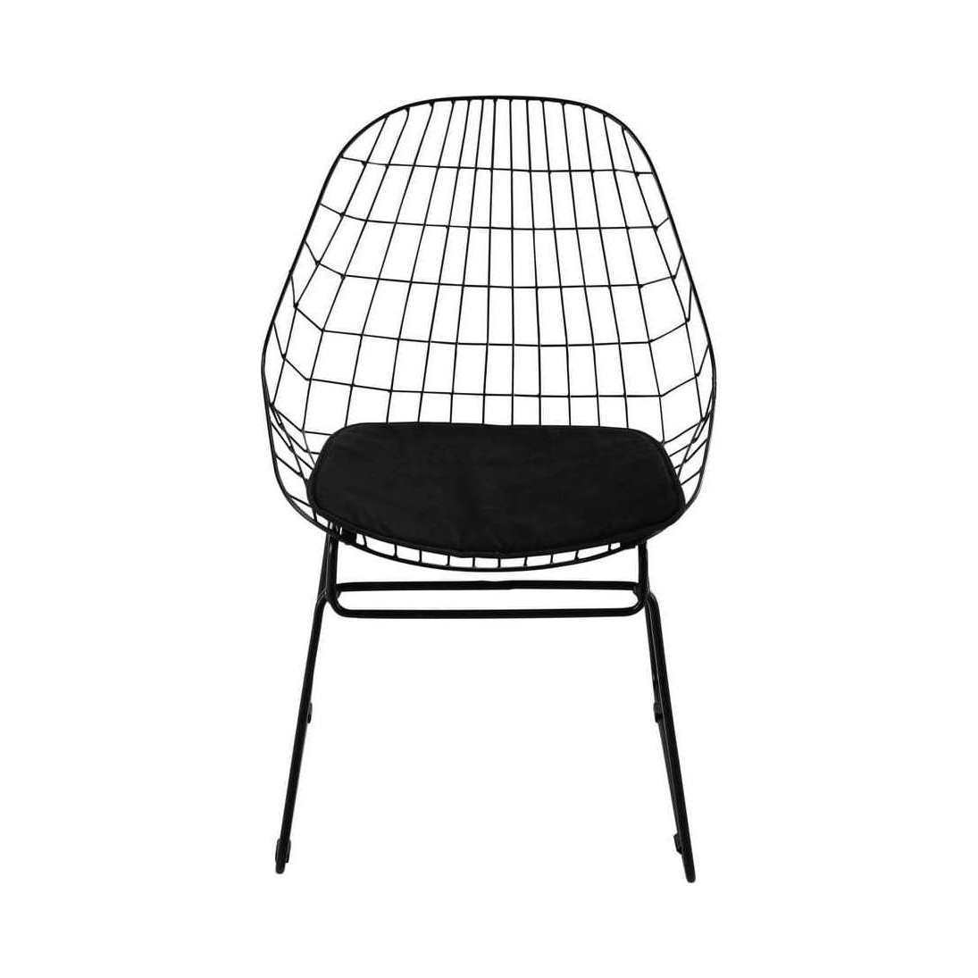 ORSAY - Metal chair in black – image 2