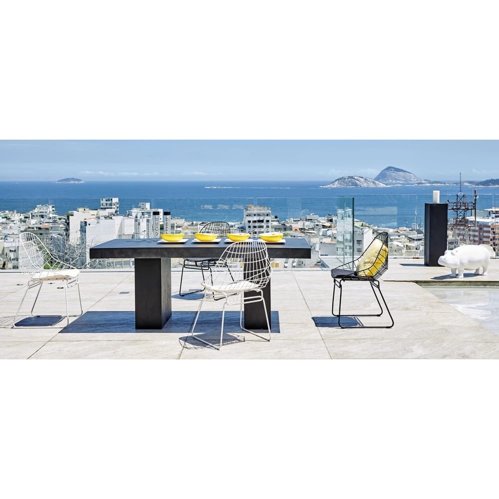 ORSAY - Metal chair in black – image 5