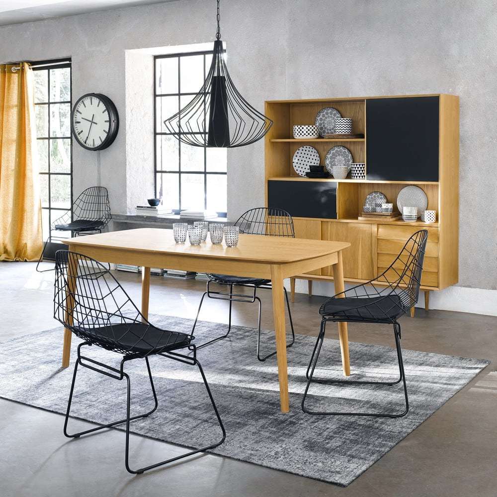 ORSAY - Metal chair in black – image 7