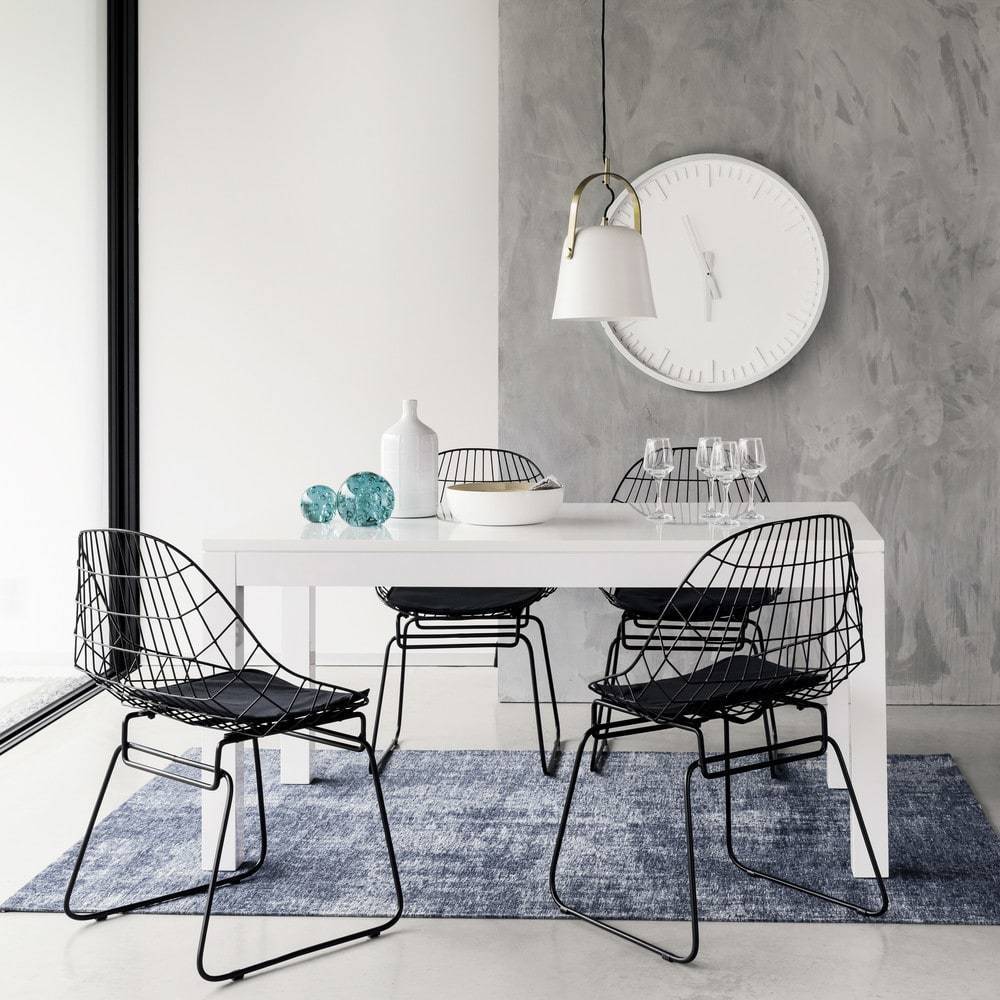 ORSAY - Metal chair in black – image 10
