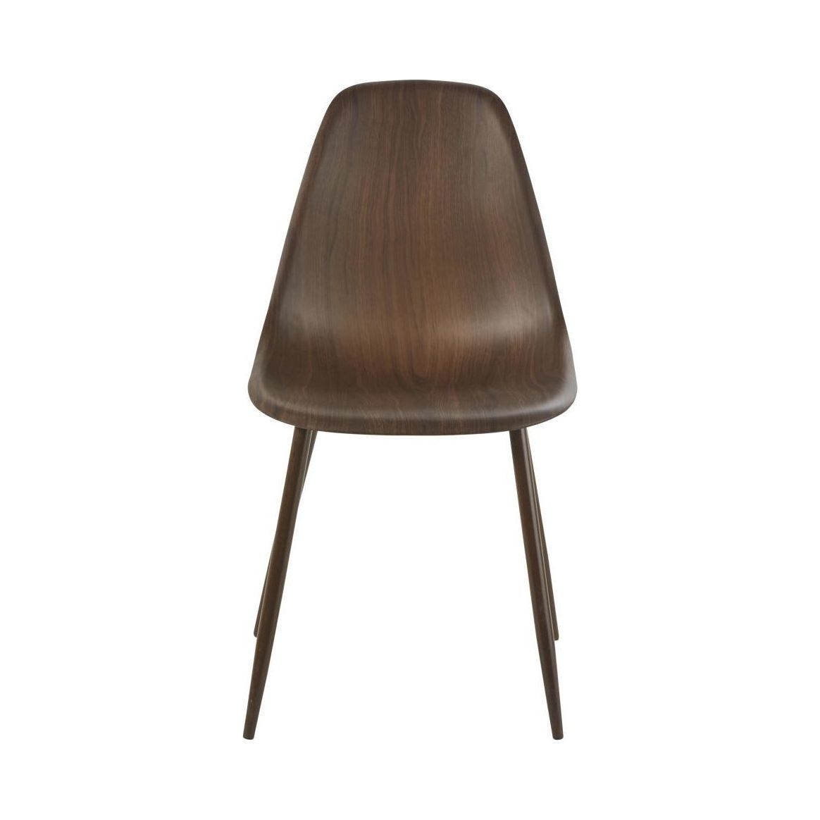 BONNY - Faux Wood Scandinavian-Style Chair – image 2