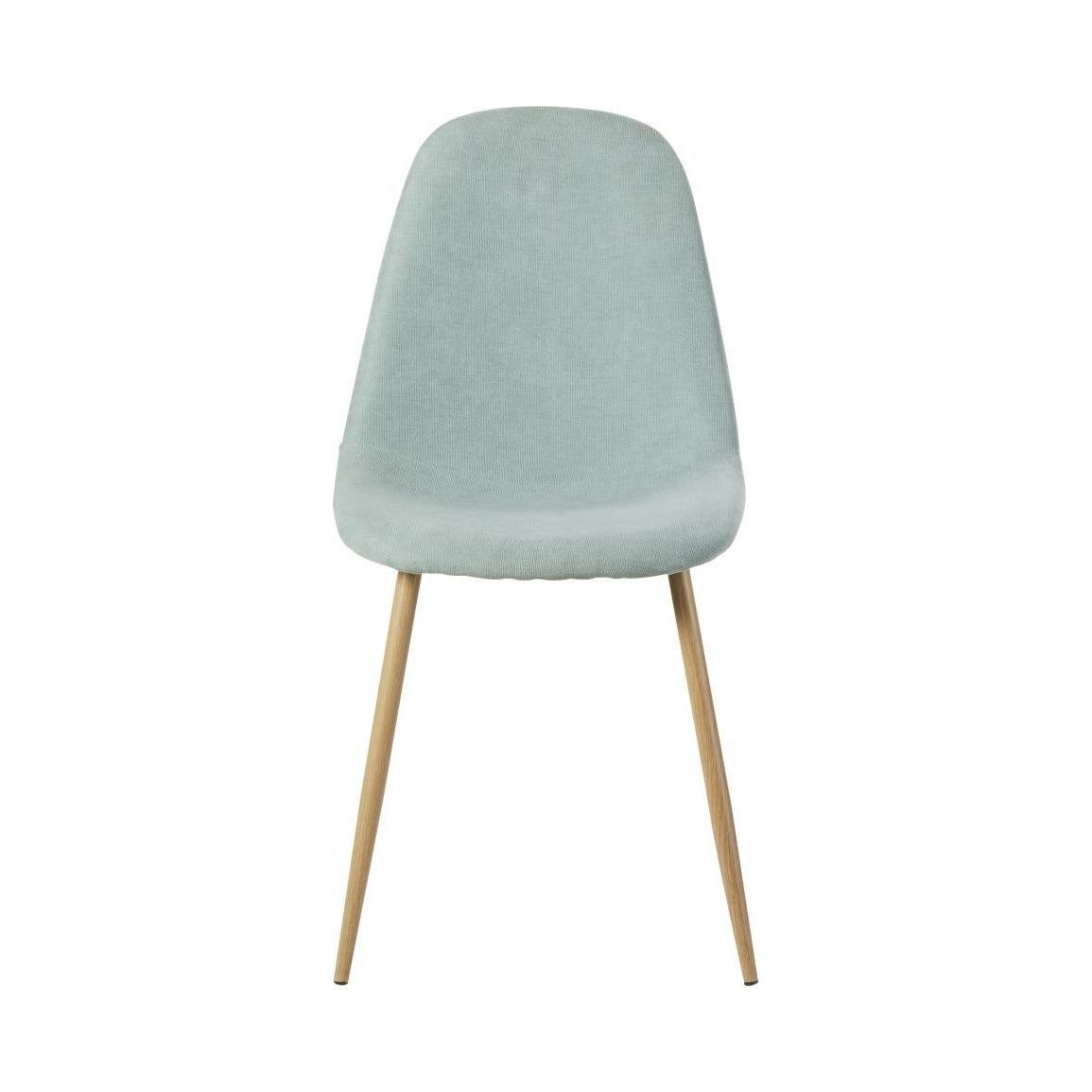 CLYDE - Light Blue Scandinavian-Style Chair – image 2
