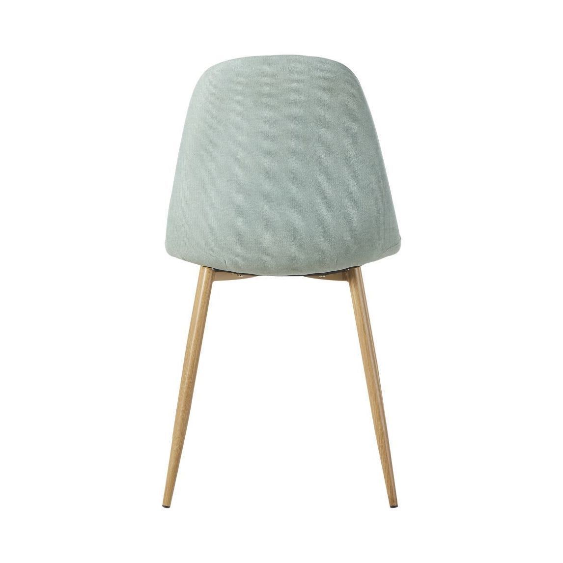 CLYDE - Light Blue Scandinavian-Style Chair – image 3
