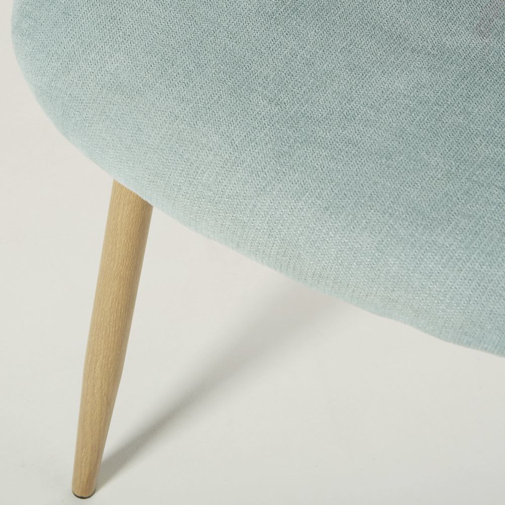 CLYDE - Light Blue Scandinavian-Style Chair – image 6