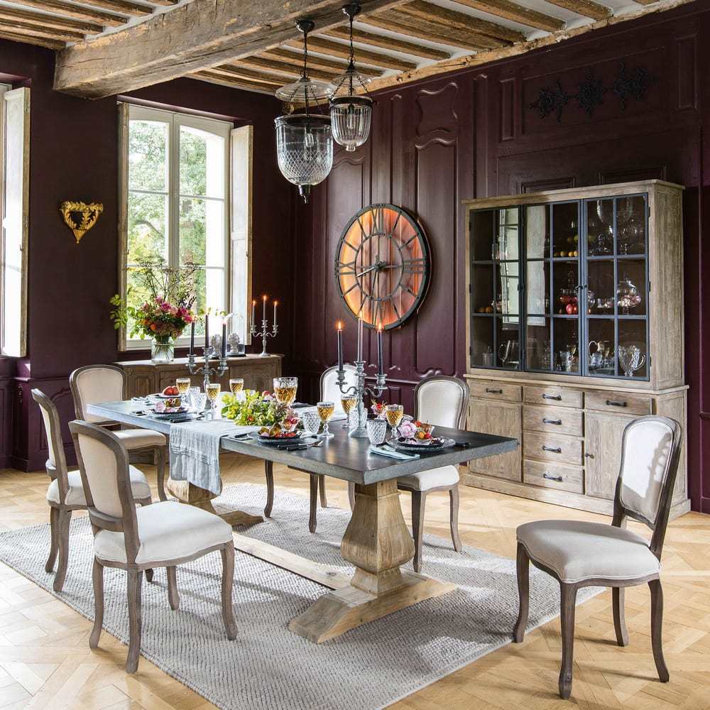 VERSAILLES - Beige Linen Chair – image 4
