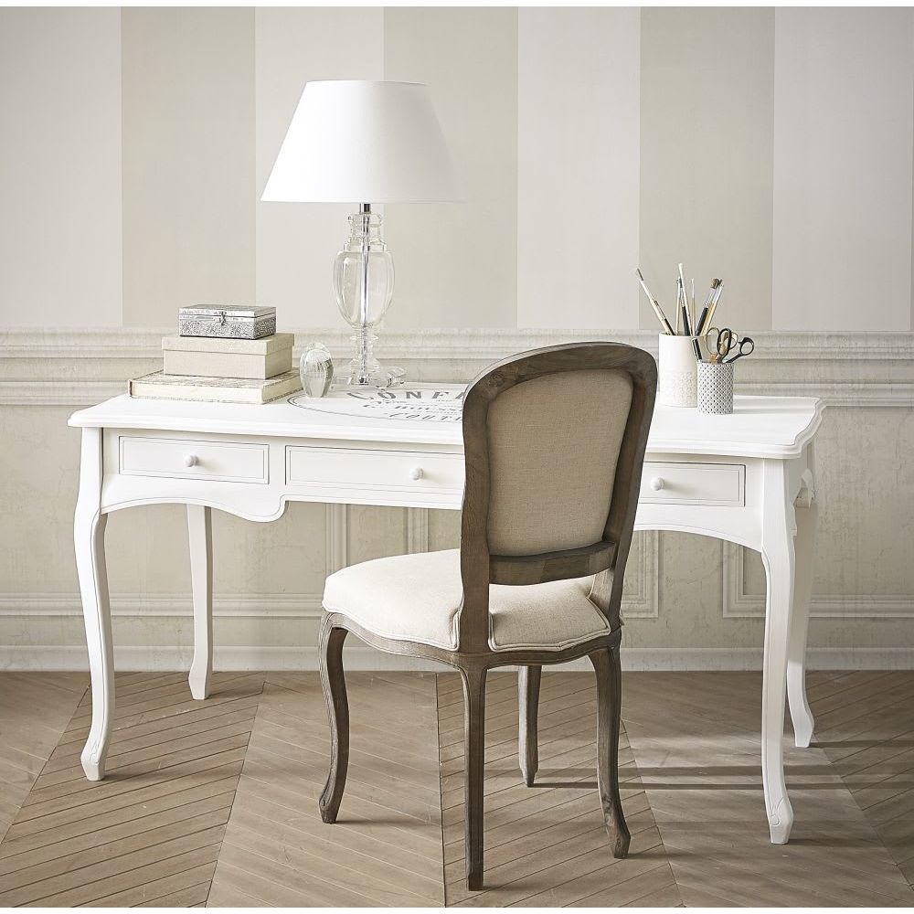 VERSAILLES - Beige Linen Chair – image 8