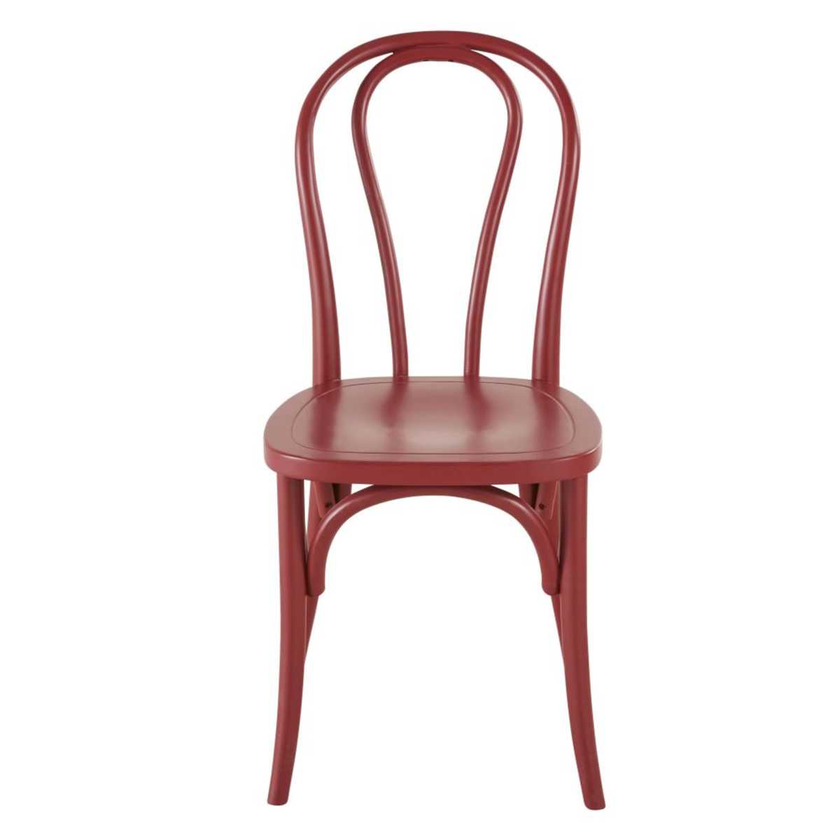 Red Beech Chair Troquet – image 2