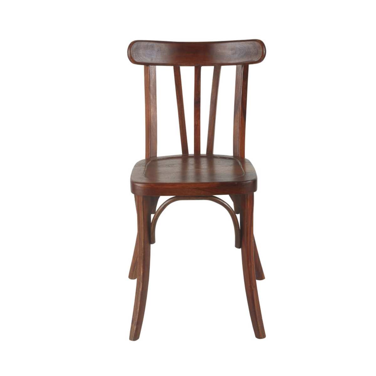 Professional solid sheesham wood chairs (x2) Brasserie Business – image 2