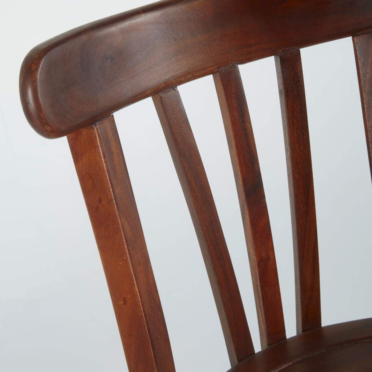 Professional solid sheesham wood chairs (x2) Brasserie Business – image 4