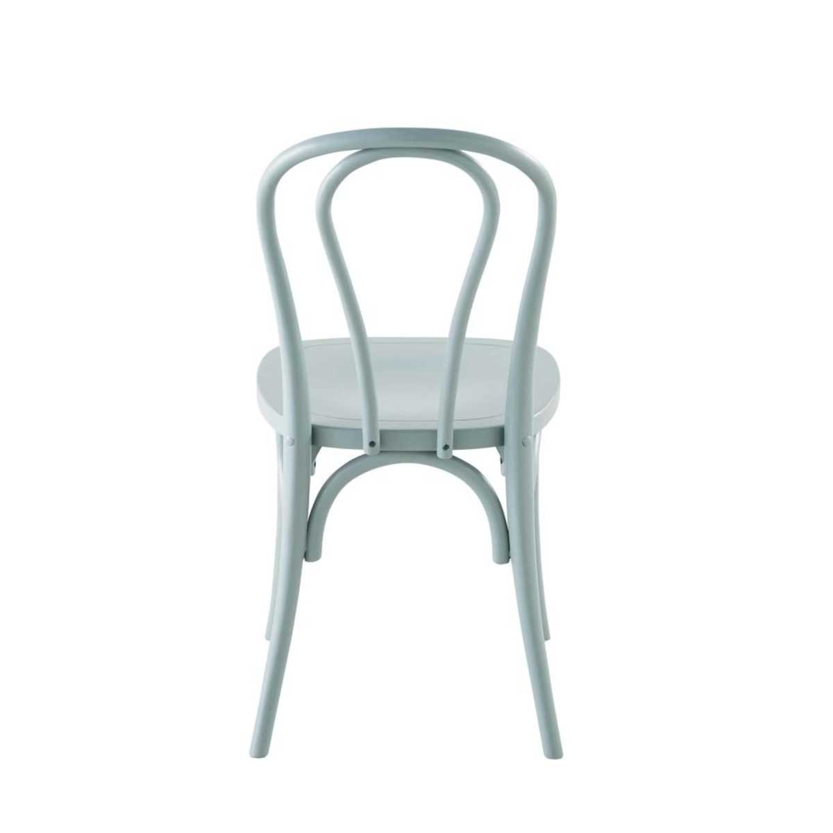 Celadon Blue Beech Chair Troquet – image 3
