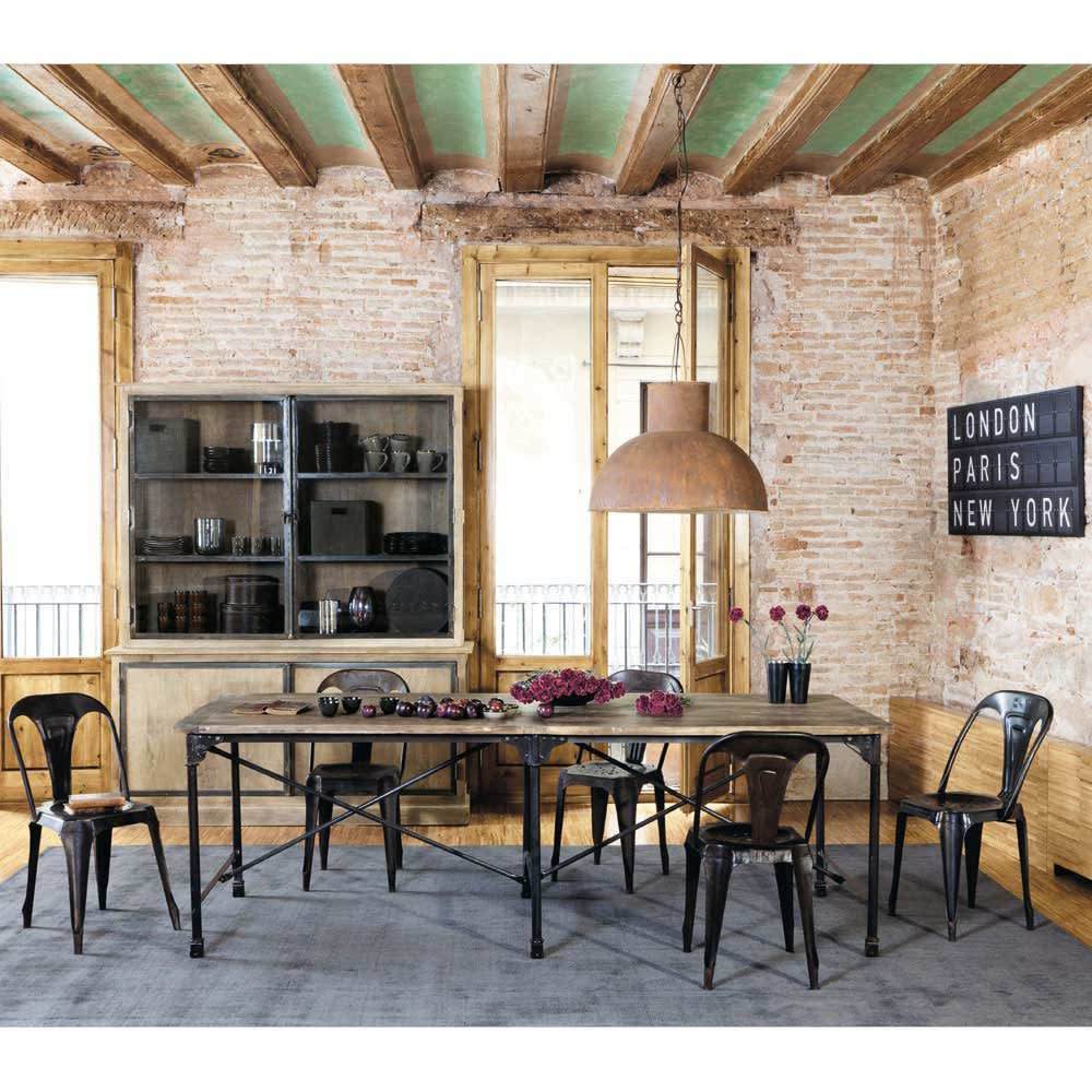 MULTIPL'S - Black Metal Industrial Chair – image 5