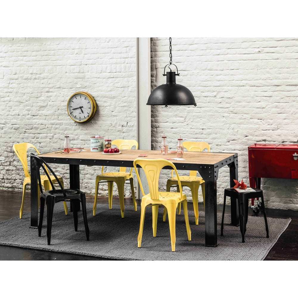 MULTIPL'S - Black Metal Industrial Chair – image 6