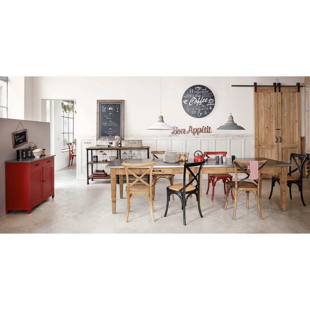 TRADITION - Rattan and Oak Bistro Chair – image 2