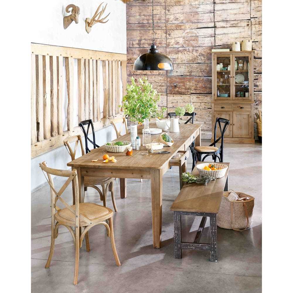 TRADITION - Rattan and Black Birch Bistro Chair – image 5