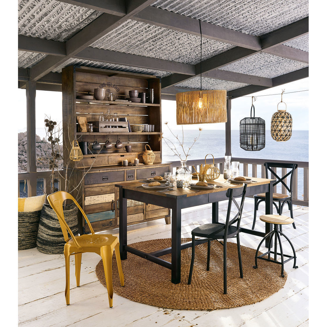 TRADITION - Rattan and Black Birch Bistro Chair – image 7