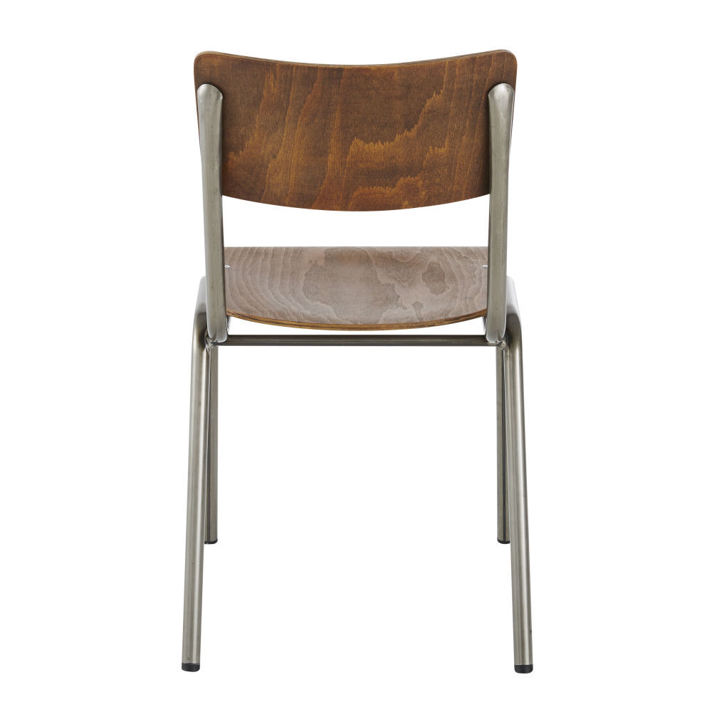 Brown beech chair – image 3