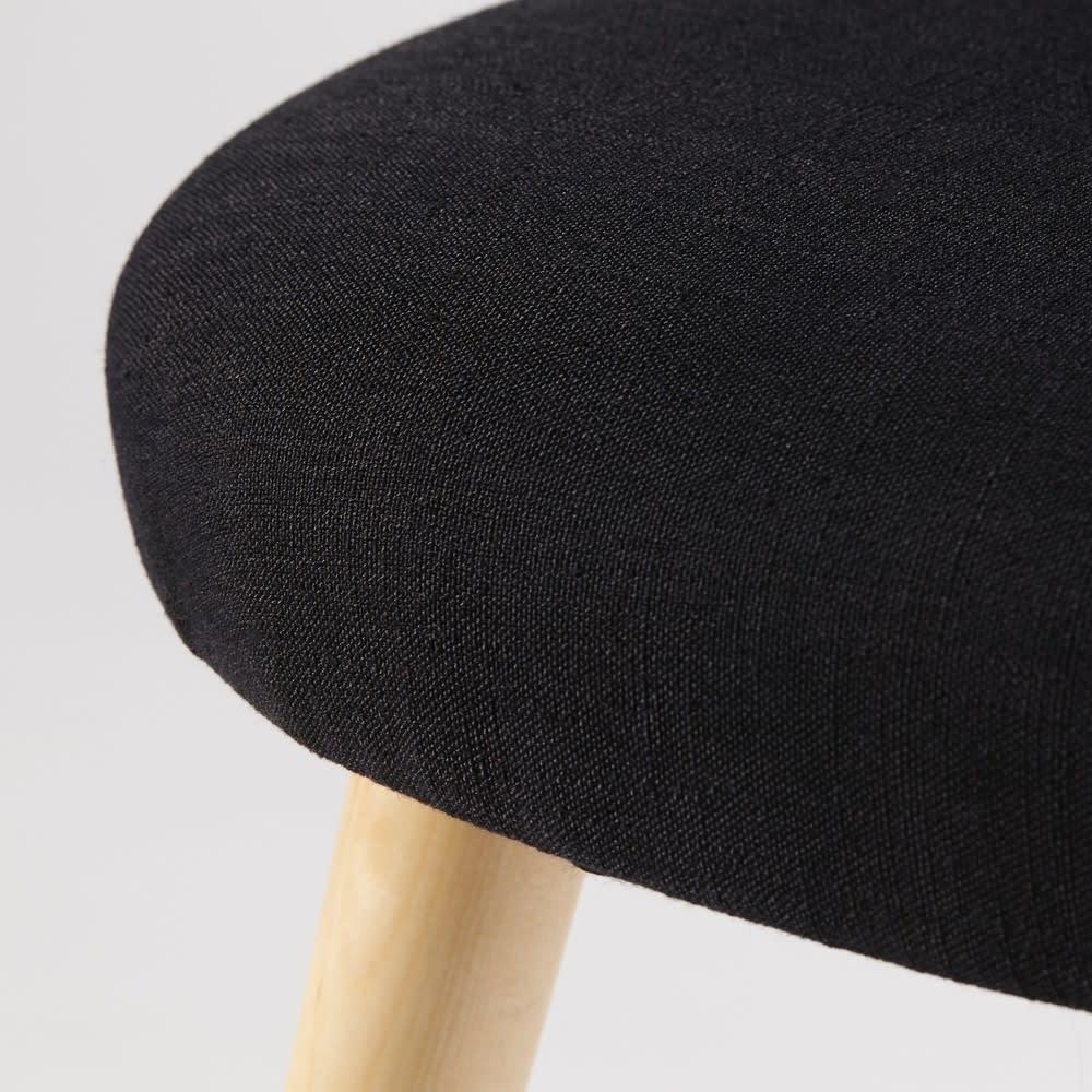 MAURICETTE - Embroided Black and Solid Birch Vintage Chair – image 6