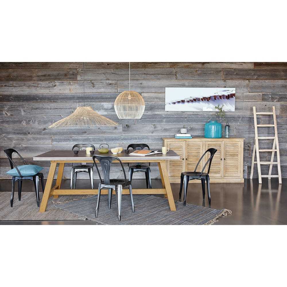 MULTIPL'S - Metal industrial chair in grey – image 7