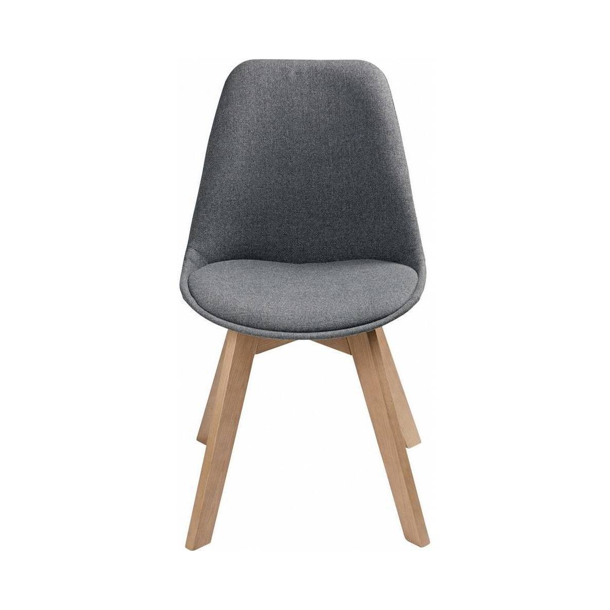 ICE - Grey Marl Scandinavian Chair – image 2