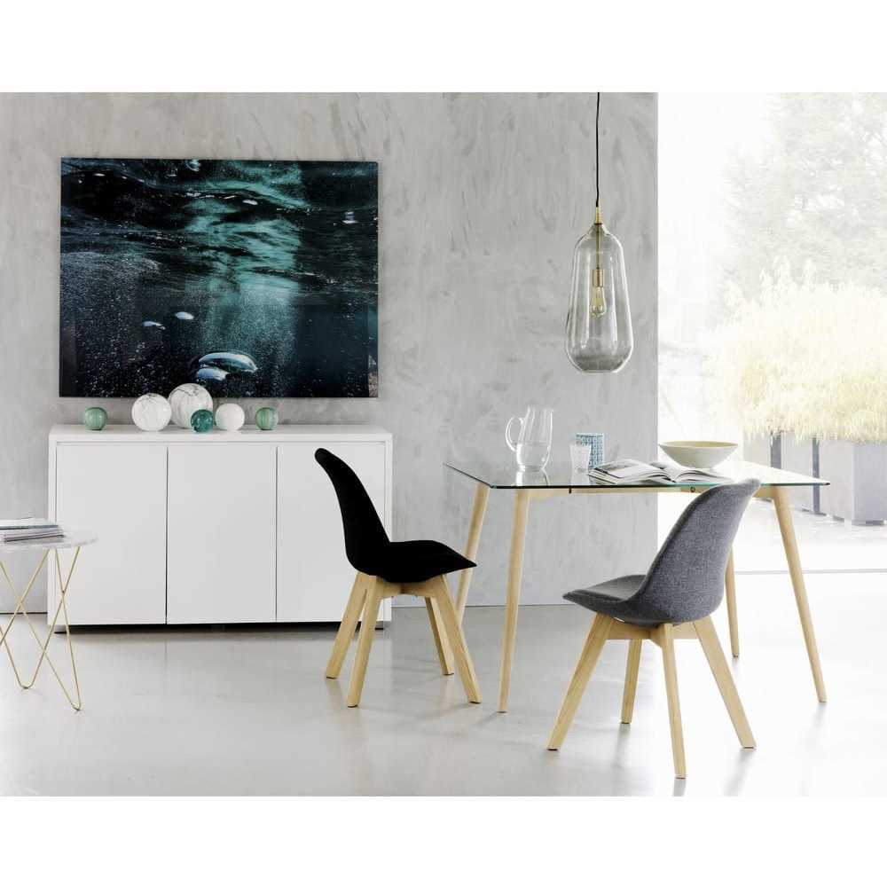 ICE - Grey Marl Scandinavian Chair – image 5