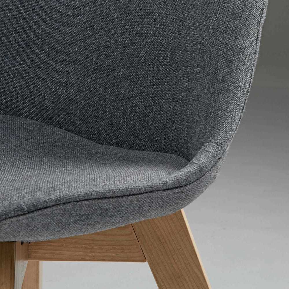 ICE - Grey Marl Scandinavian Chair – image 6