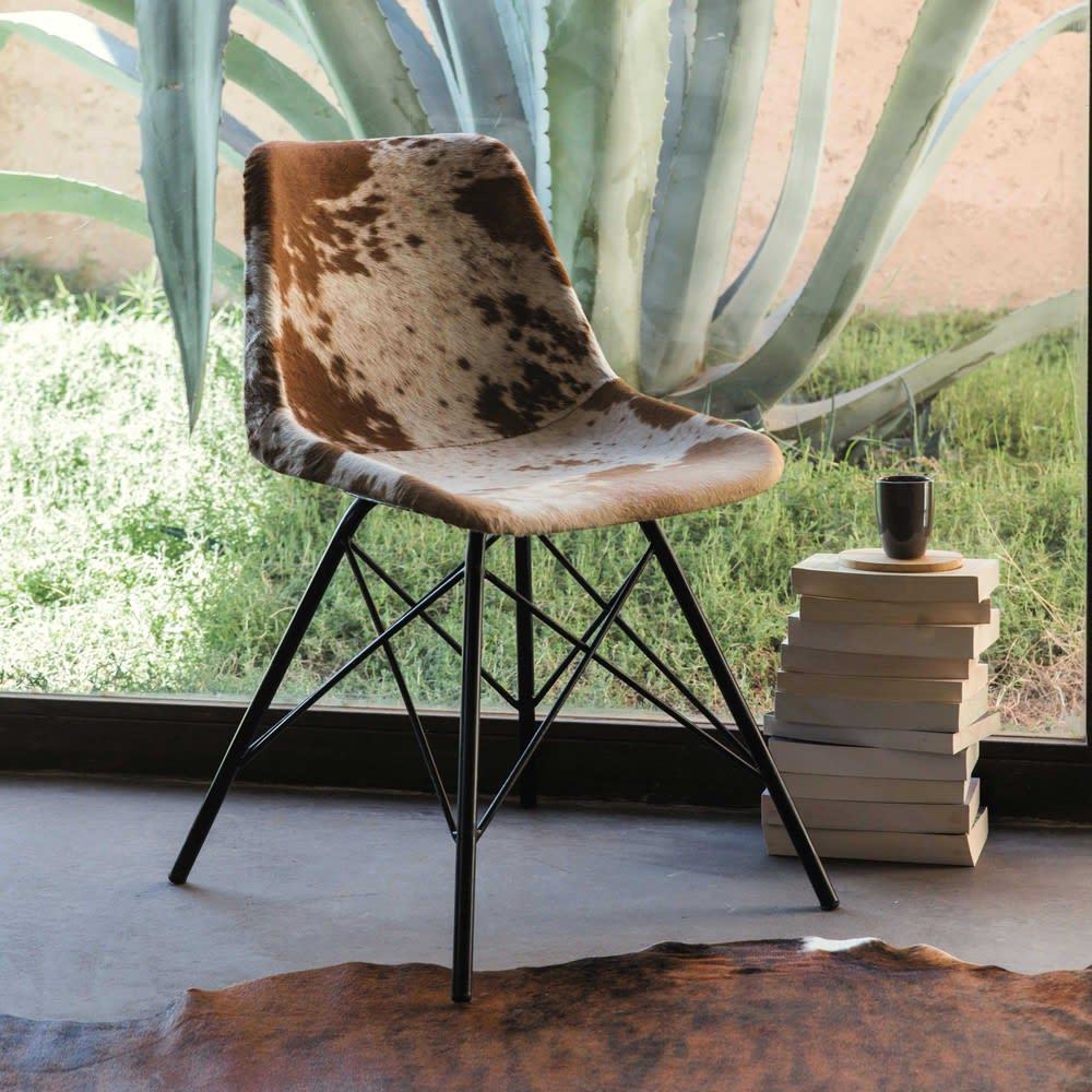 AUSTERLITZ - Leather and Metal Chair – image 2