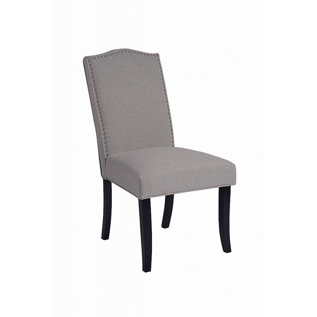 Hampton Dining Chair Herringbone Grey – image 1