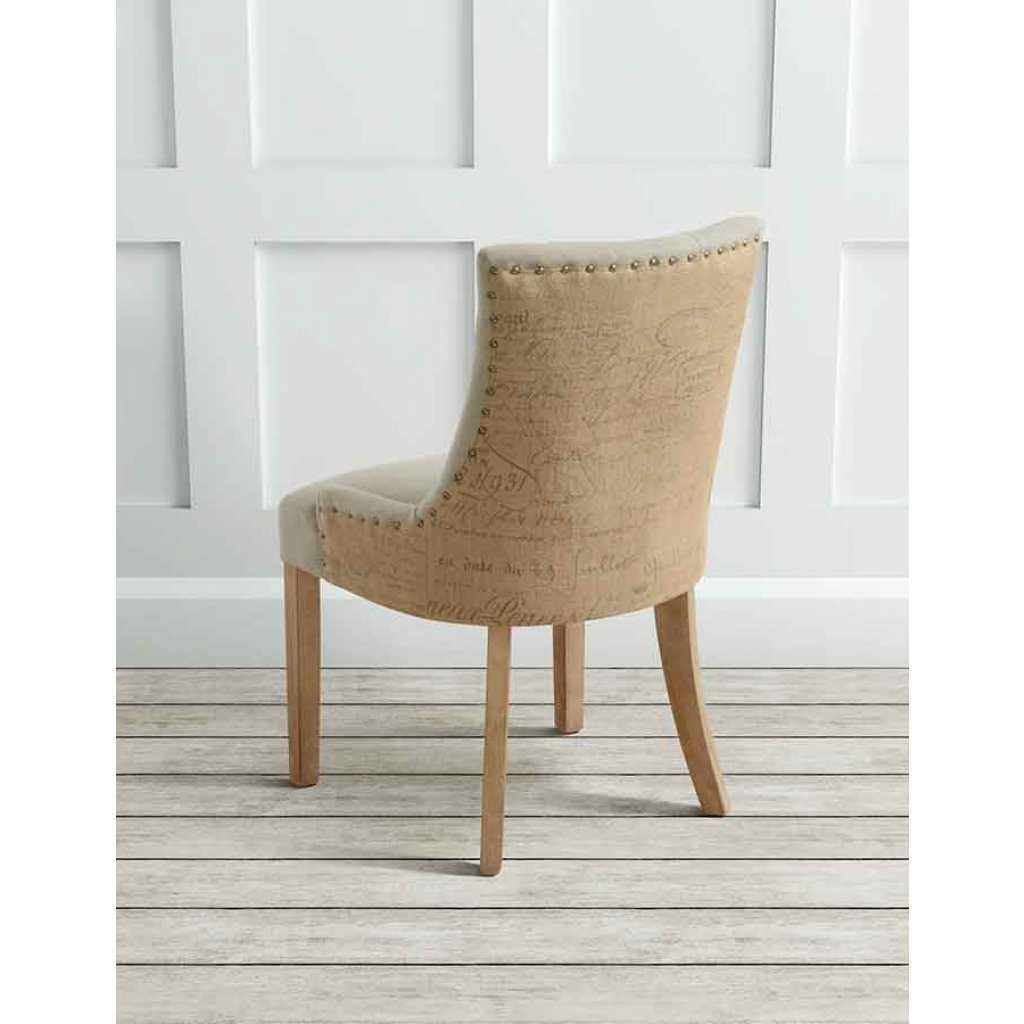 Torino Rustic Scoop Back Dining chair – image 4