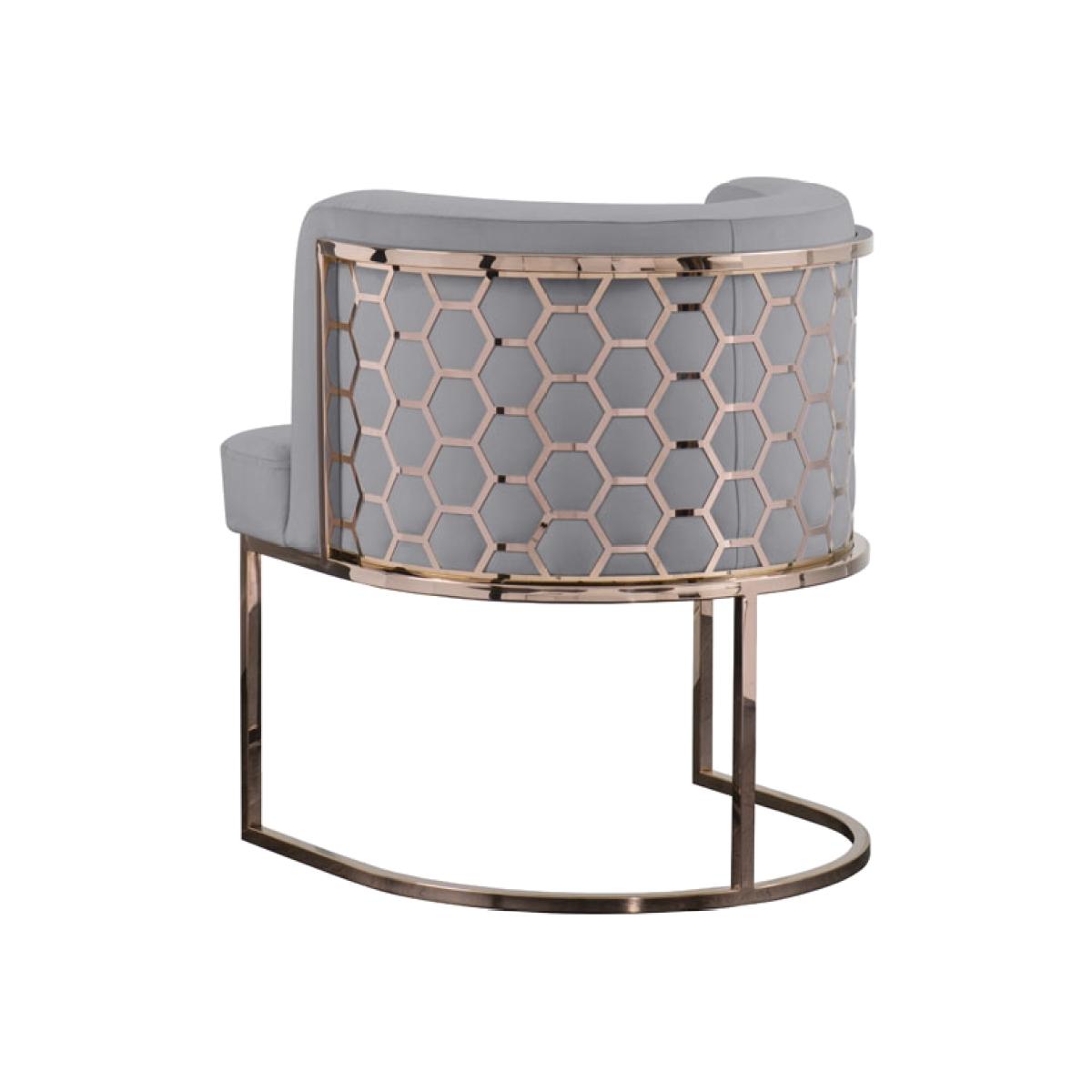 Alveare Dining chair Copper - Silver – image 1