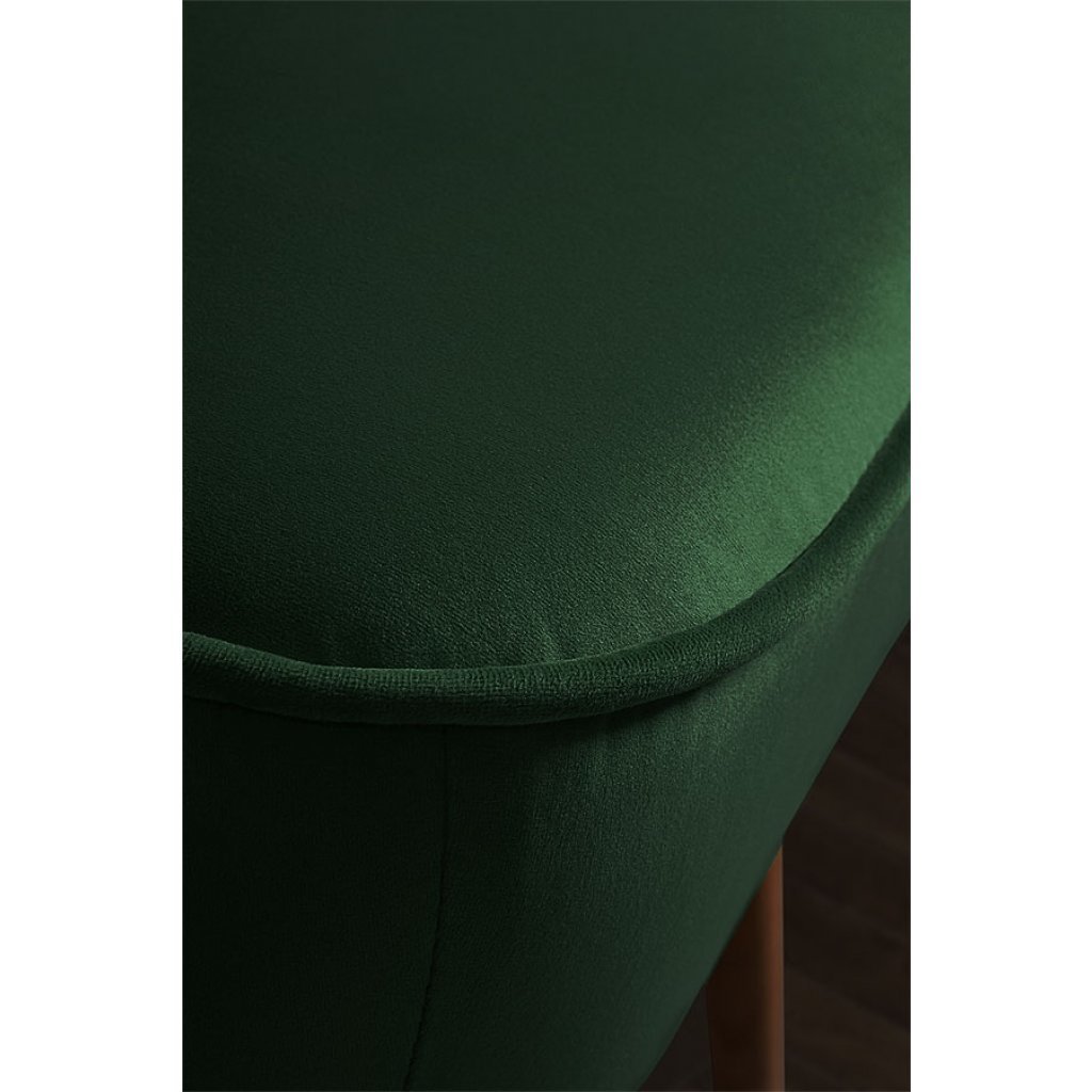 Set of 2 Delilah Dining Chair Bottle Green – image 3