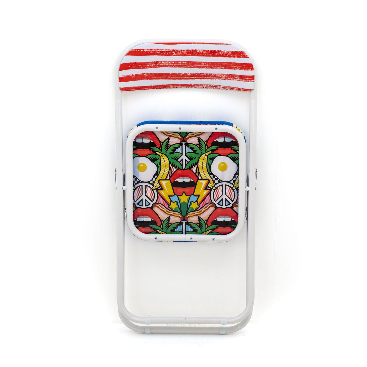 Pop corn Folding chair - / Padded by Seletti Multicoloured – image 7