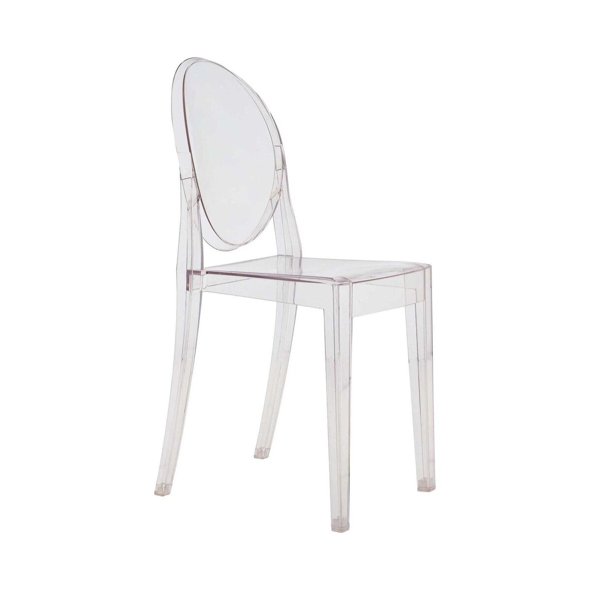 Victoria Ghost Stacking chair - transparent / Polycarbonate by Kartell Transparent – image 1