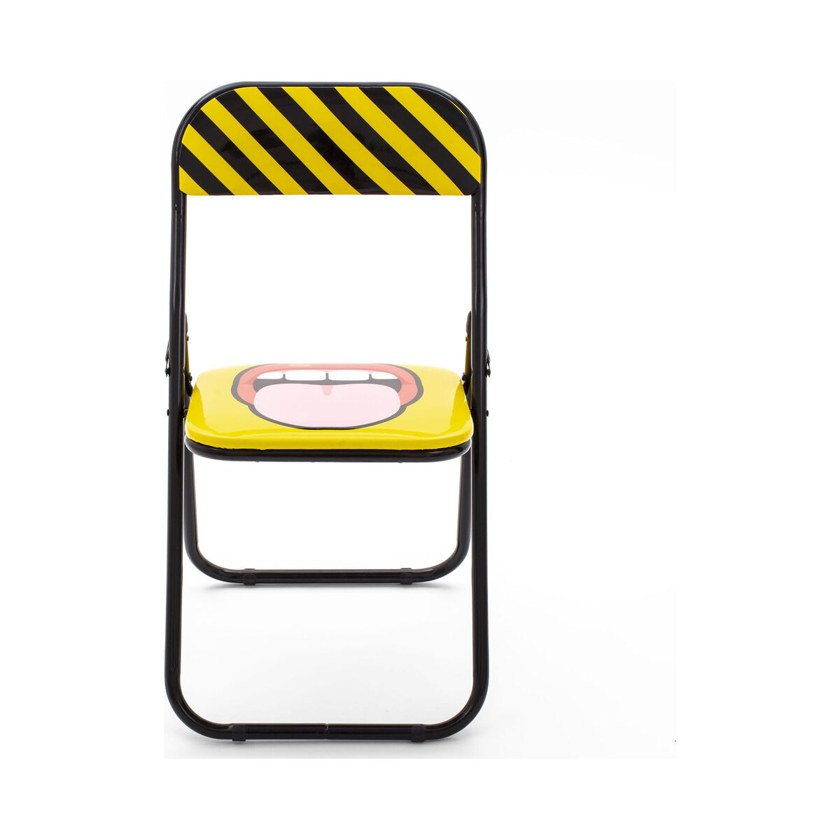 Tongue Folding chair - / padded by Seletti Multicoloured – image 2