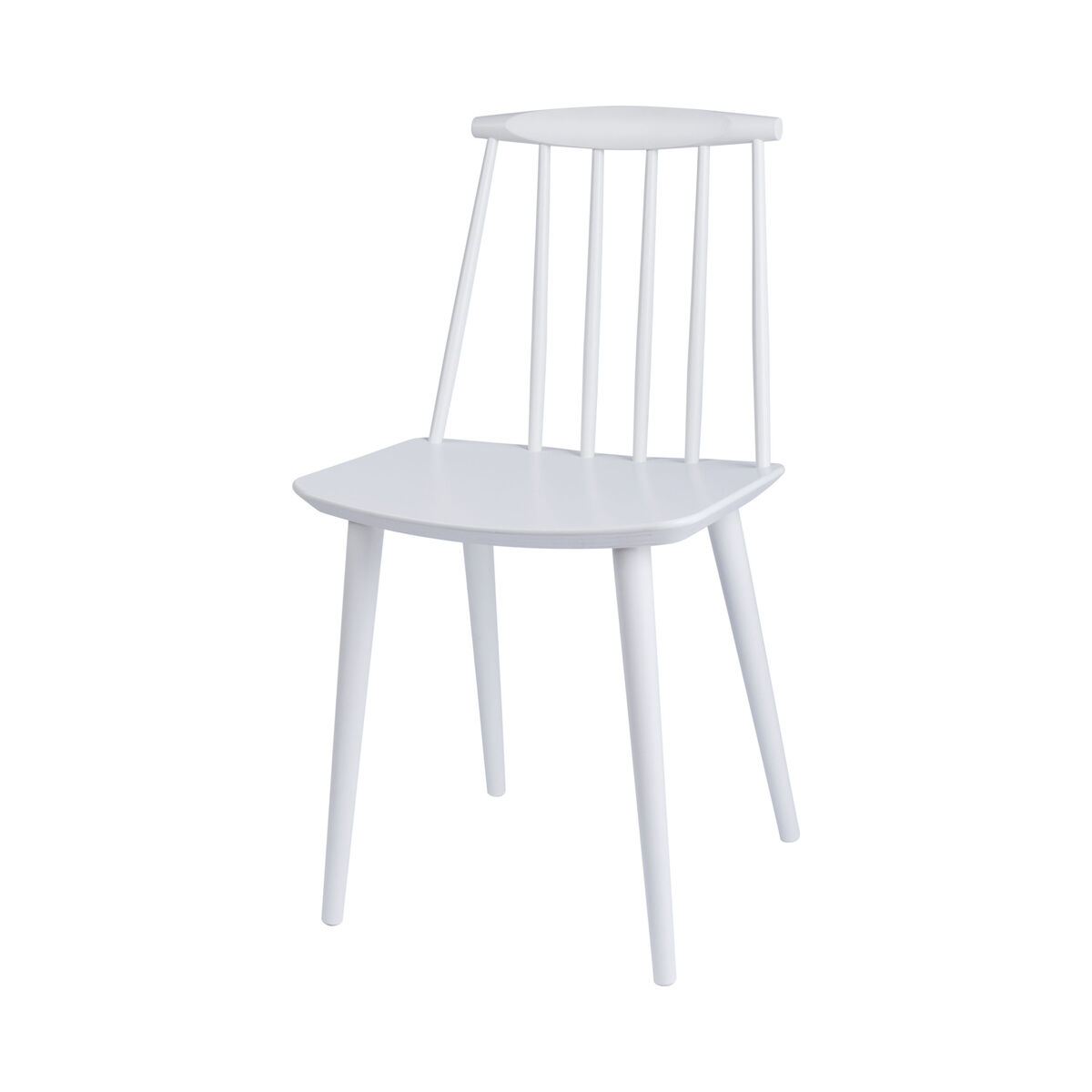 J77 Chair - Wood by Hay White