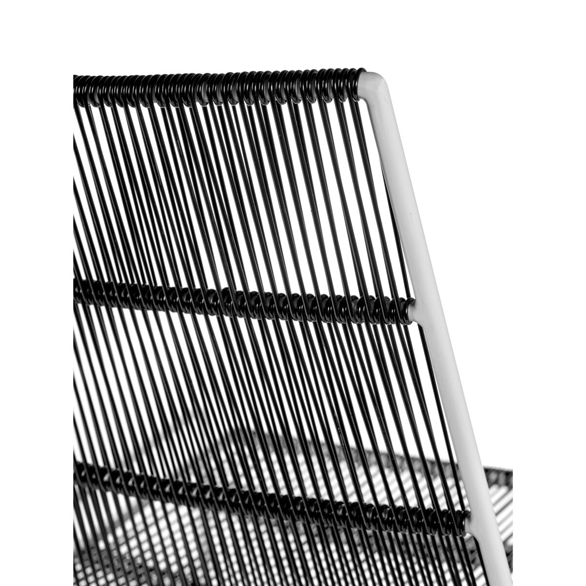Abaco Stacking chair - / PVC wire by Serax Black – image 3