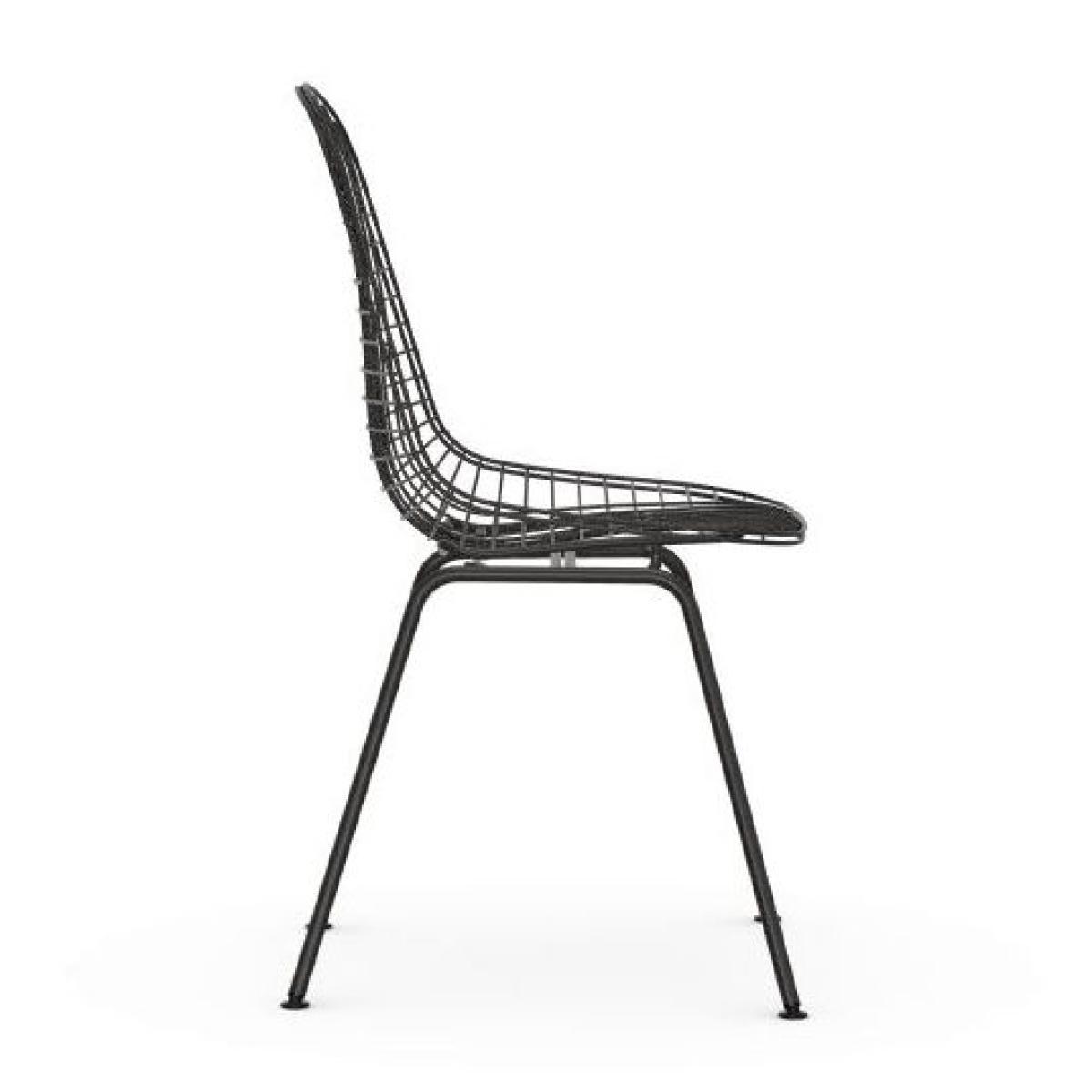 Wire Chair DKX Chair - / By Charles & Ray Eames, 1951 by Vitra Black – image 2