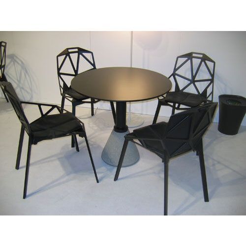 Chair one Stacking chair - Metal by Magis Black – image 2