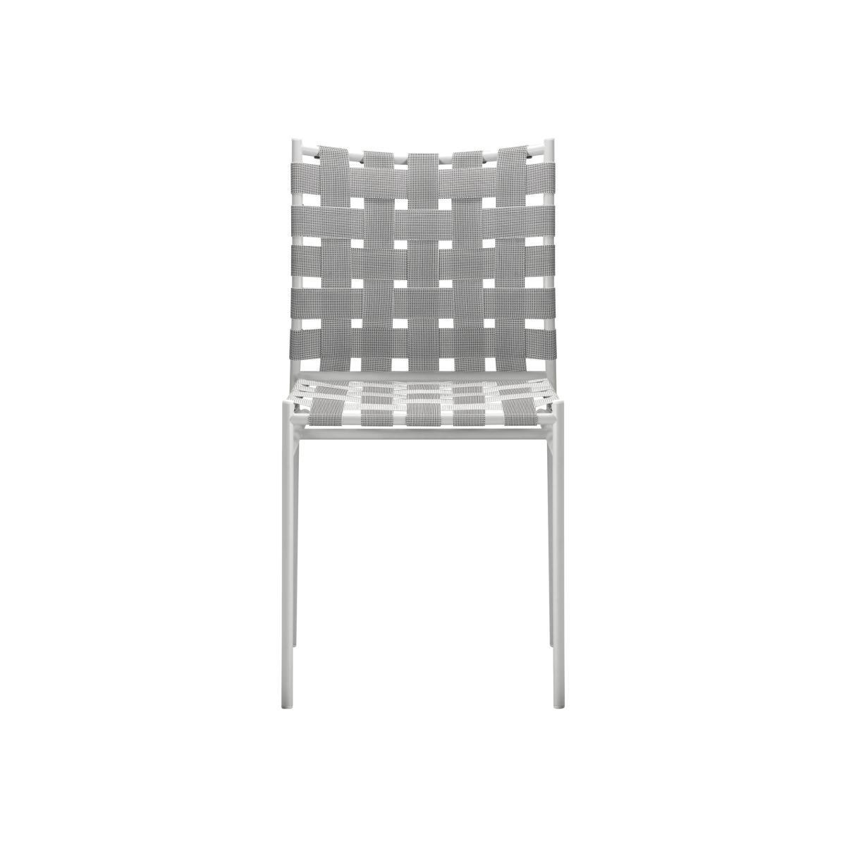 Tagliatelle Stacking chair - Elastic seat by Alias Grey – image 1