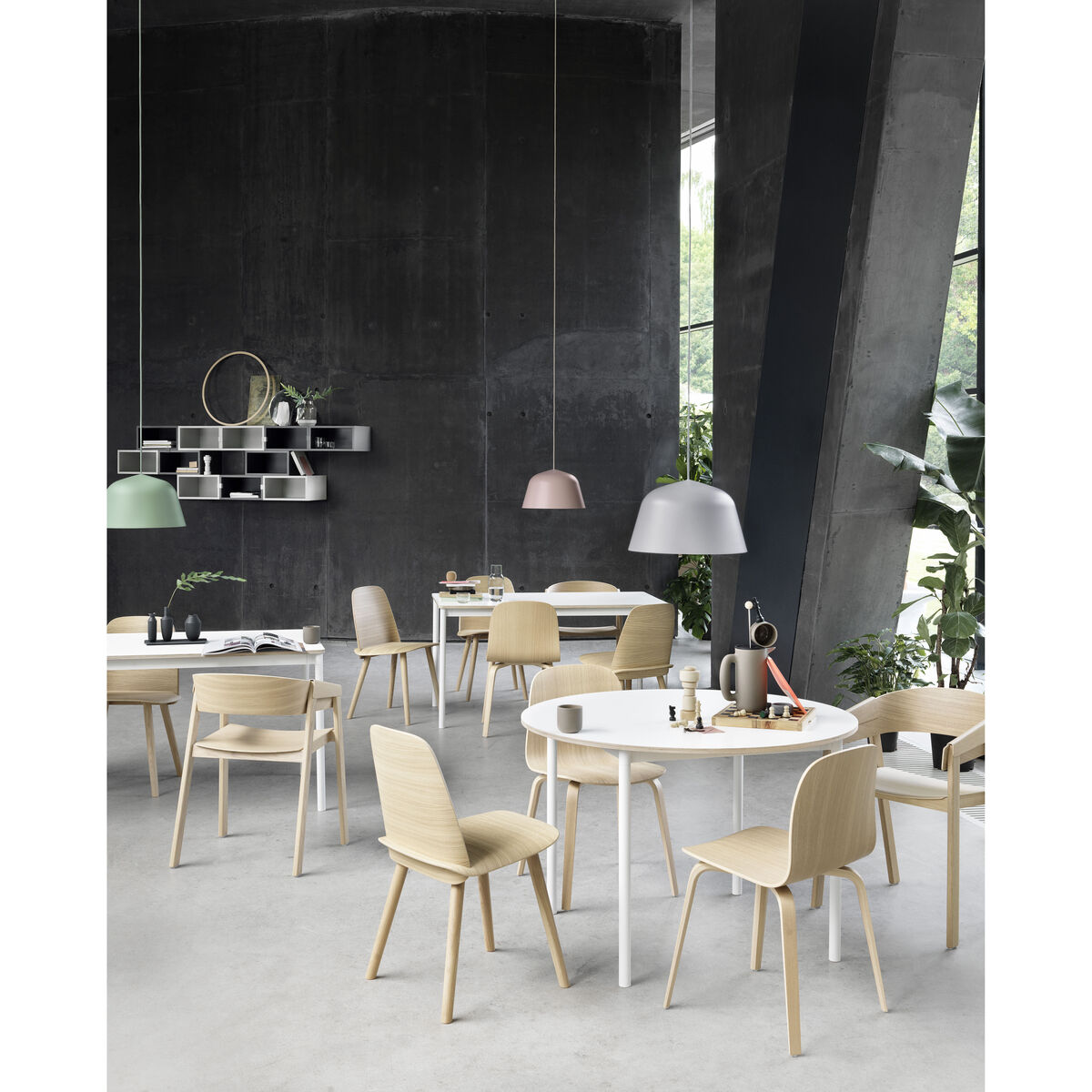 Nerd Chair - / Wood by Muuto Black – image 5