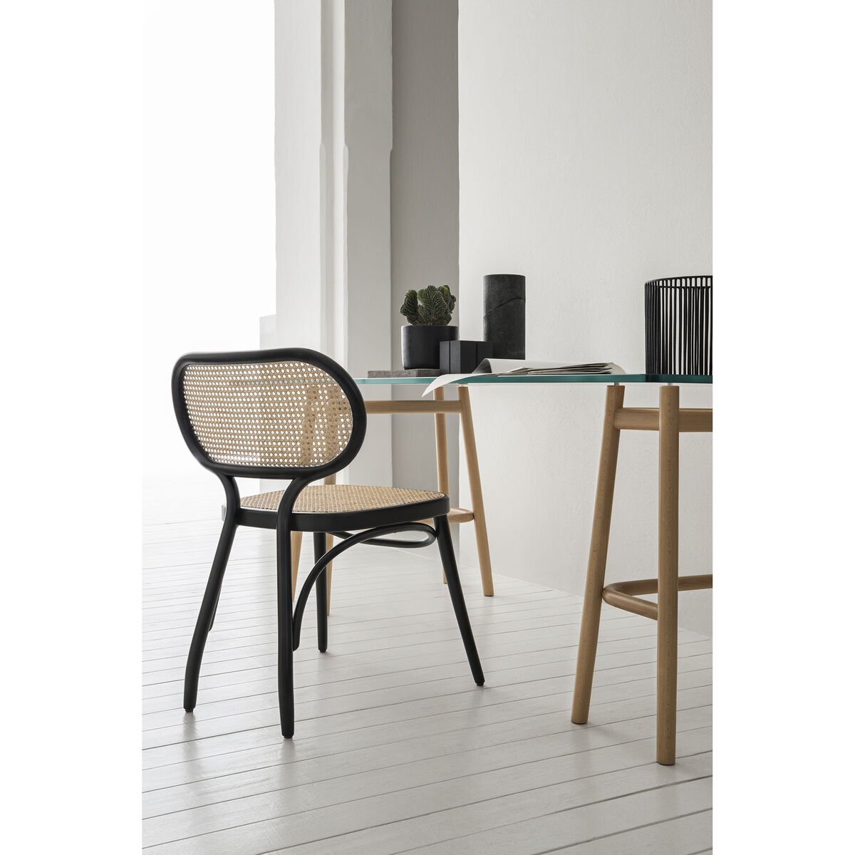 Bodystuhl Chair - / Wood & teak by Wiener GTV Design White – image 6