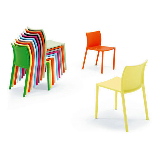 Air-chair Stacking chair - Polypropylene by Magis White – image 3