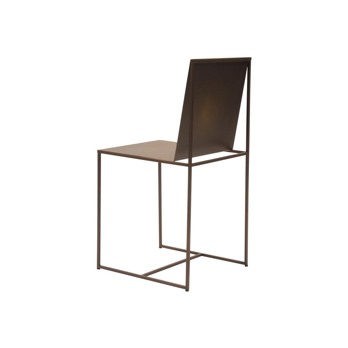 Slim Sissi Chair - Metal by Zeus Orange/Metal – image 1