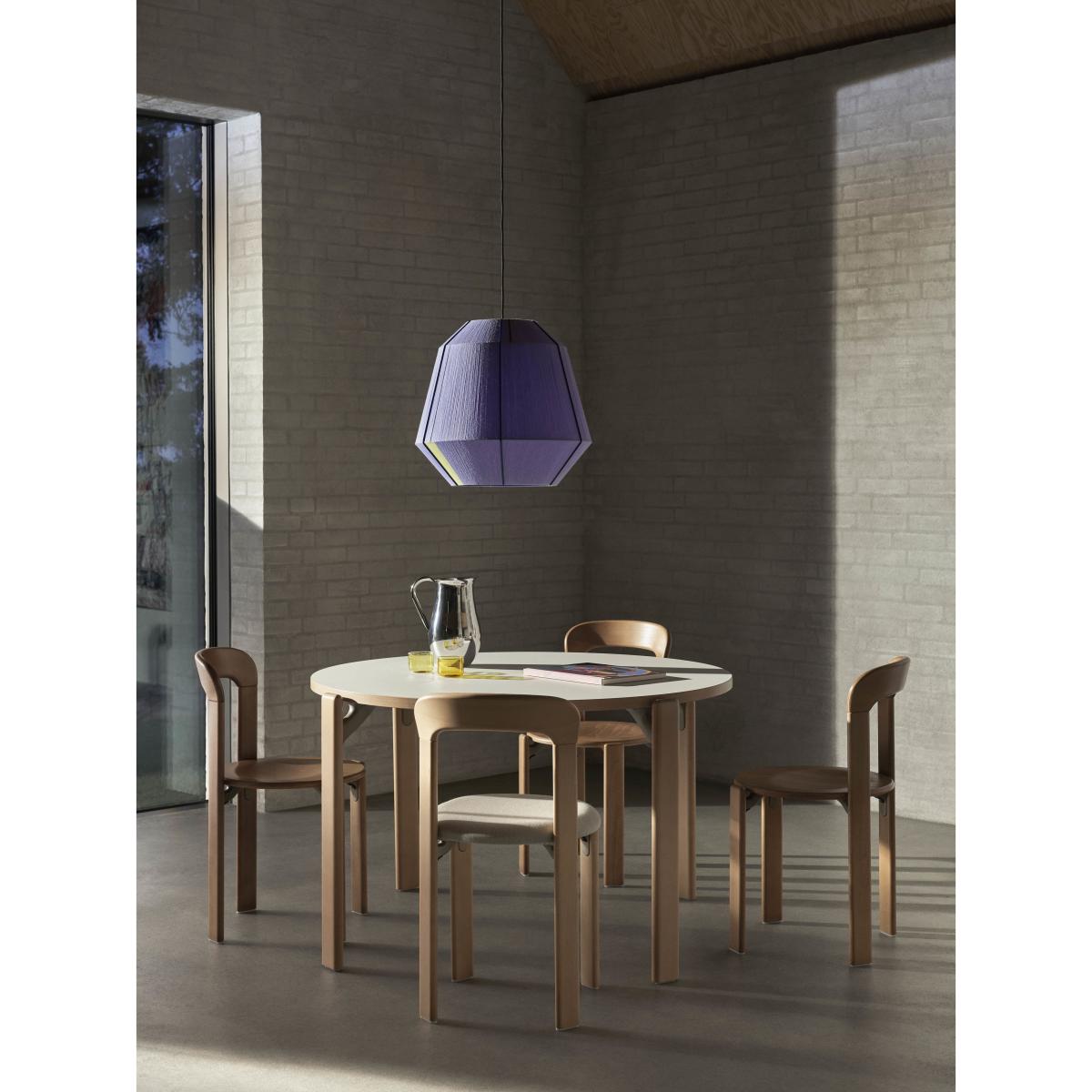 Rey Stacking chair - / By Bruno Rey x Dietiker, 1971 - Wood by Hay Natural wood – image 5