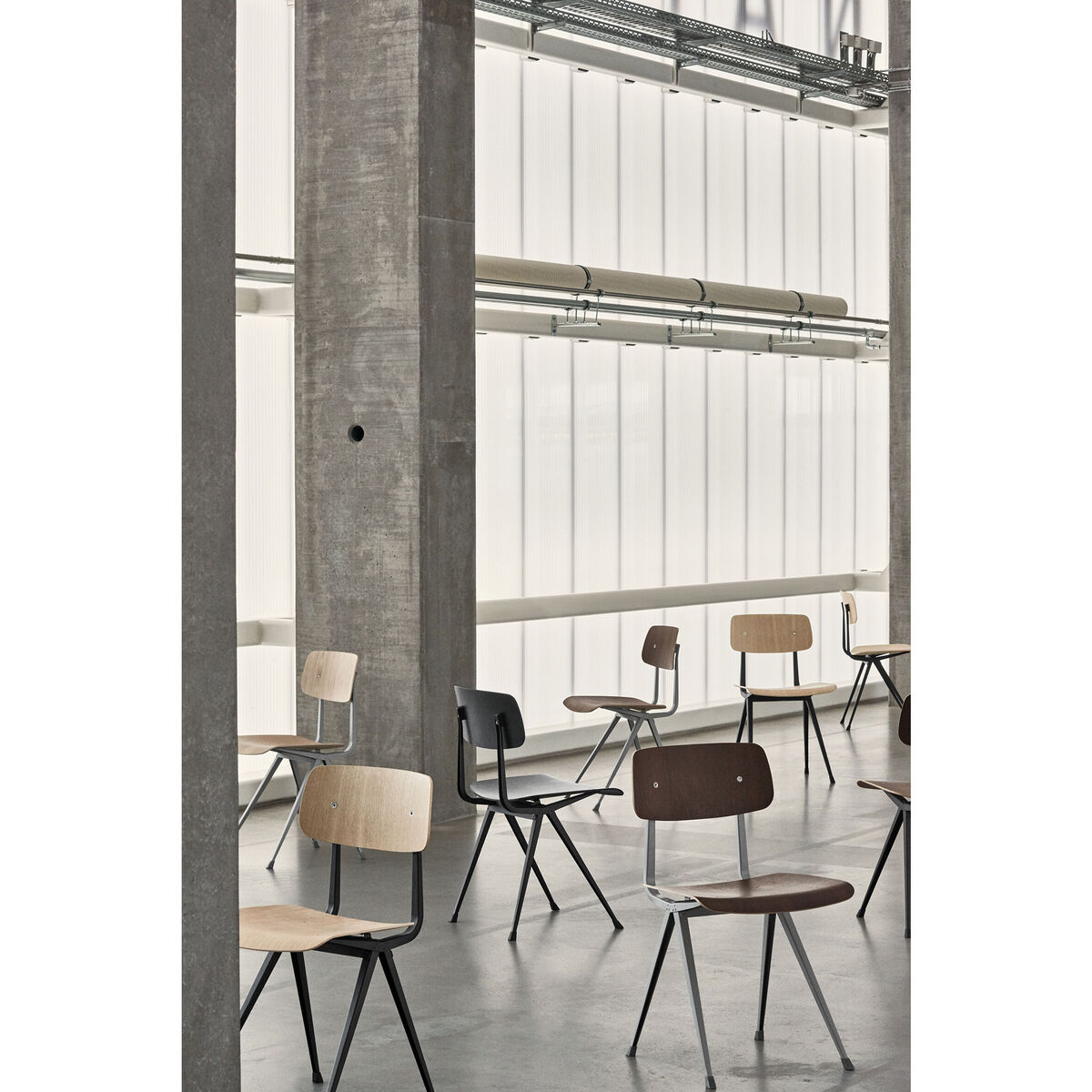 Result Chair - / 1958 reissue by Hay Black – image 6