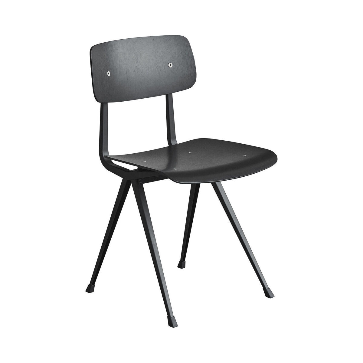 Result Chair - / 1958 reissue by Hay Black – image 1
