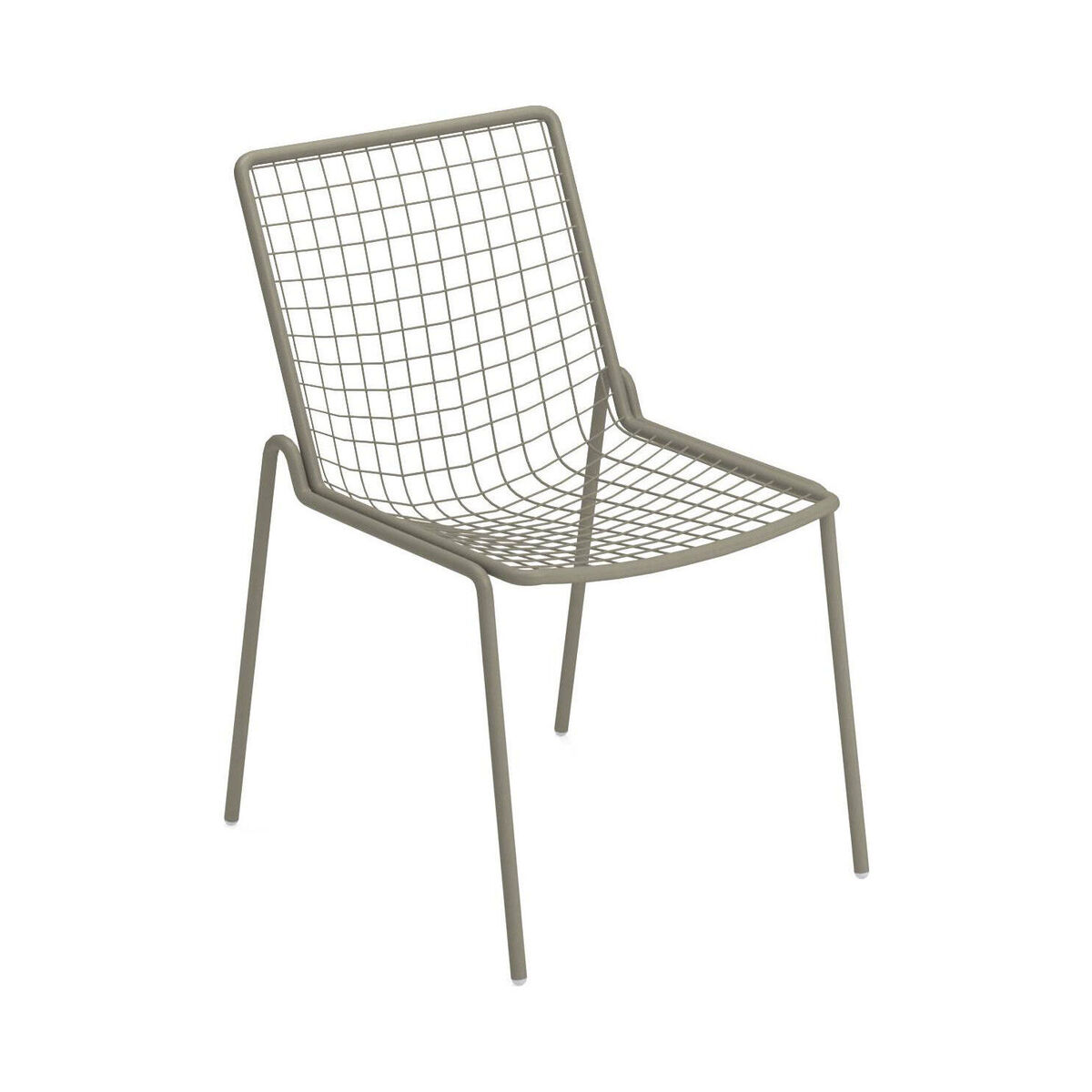 Rio R50 Stacking chair - / Metal by Emu Grey – image 1