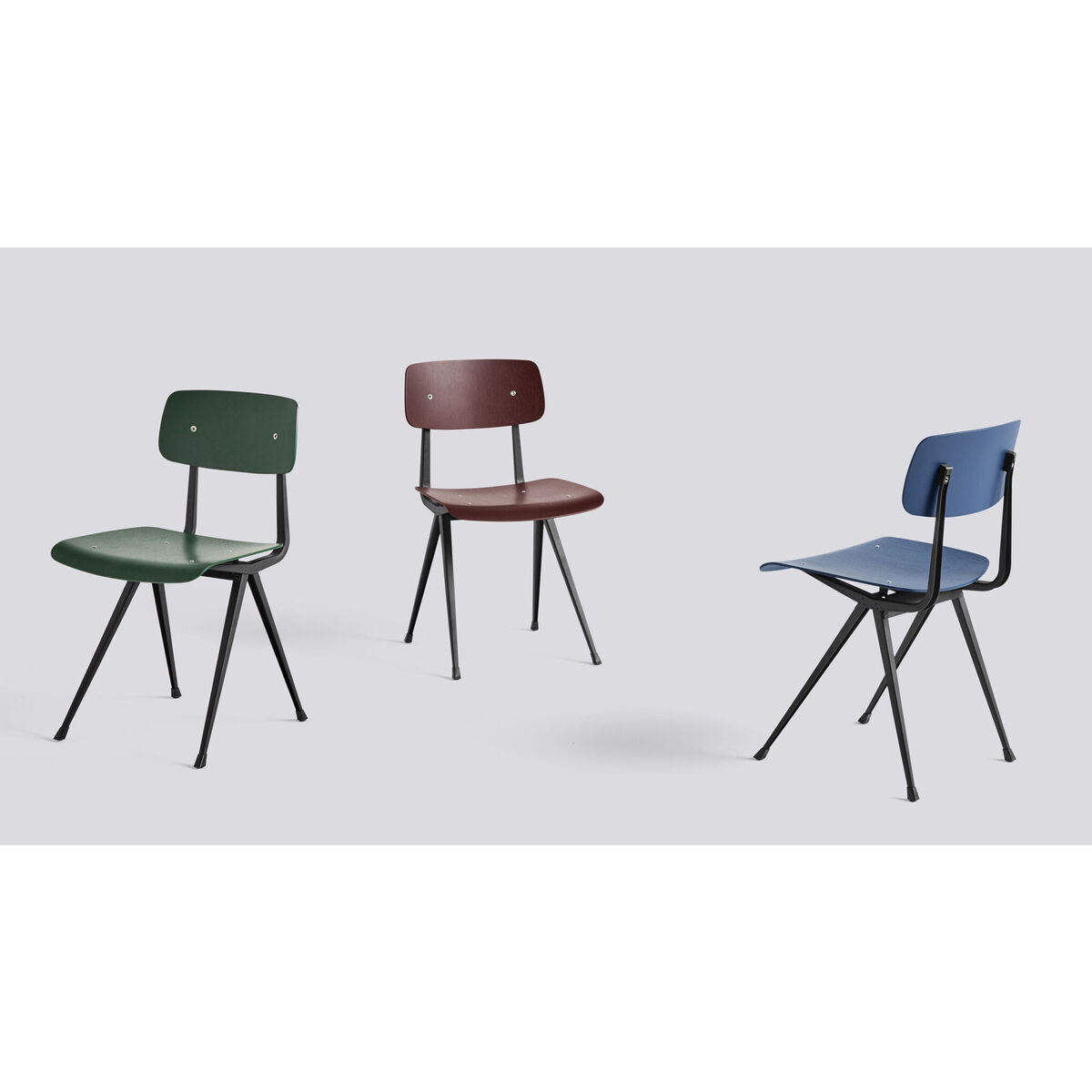 Result Chair - / 1958 reissue by Hay Red – image 3