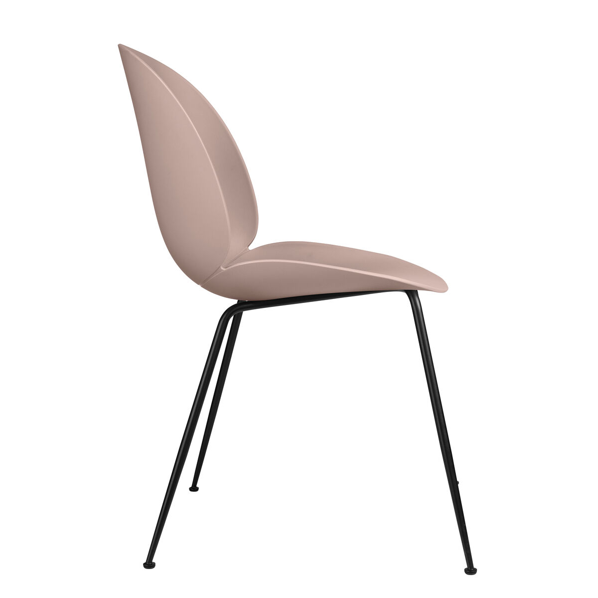 Beetle Chair - /Gamfratesi – Black legs by Gubi Pink – image 6